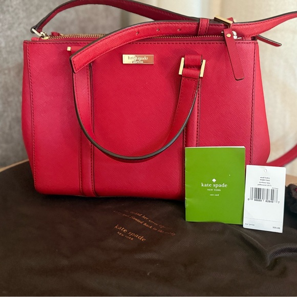 Kate Spade Vibrant Red Satchel - Picture 1 of 6